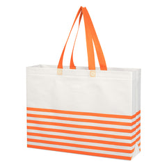 Bolsa de Mano Non-Woven con Rayas Horizontales