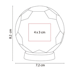 ALCANCÍA EN FORMA DE BALÓN