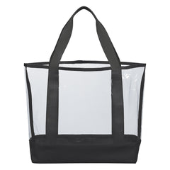Bolsa de Mano Clear Casual de PVC y PLPES