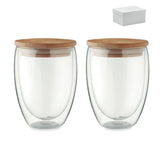 Juego 2 vasos 350 ml en caja