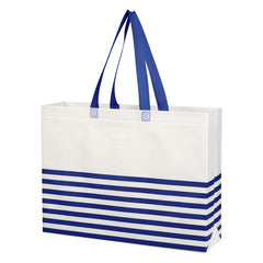 Bolsa de Mano Non-Woven con Rayas Horizontales