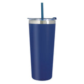 Vaso Térmico Colma de Acero Inoxidable con Popote 24 Oz.