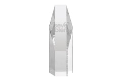 Trofeo de cristal diagonal