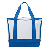 Bolsa de Mano Clear Casual de PVC y PLPES