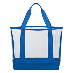 Bolsa de Mano Clear Casual de PVC y PLPES