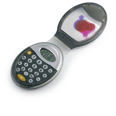 Calculadora Ovalada de Plástico con Tapa e Imán