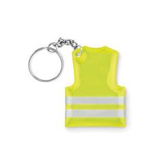 Llavero en Forma de Chaleco Reflejante de PVC