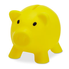 Alcancía en Forma de Cerdito de PVC y ABS