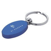 Llavero Ovalado de Aluminio Anodizado