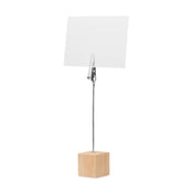 Soporte de Madera con Clip para Fotos o Notas