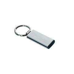 Llavero de Metal con Etiqueta de Plástico y Aluminio 2 en 1