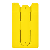 Tarjetero para Teléfono de Silicón con Soporte 2 en 1