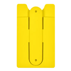 Tarjetero para Teléfono de Silicón con Soporte 2 en 1