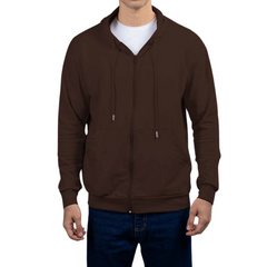 Hoodie con capota, Bolsillos y Cierre Adulto