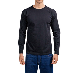 Playera Hombre - MANGA LARGA - CUELLO REDONDO.