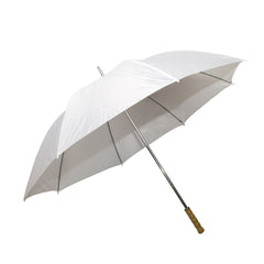 Paraguas de Apertura Manual con Mango de Madera