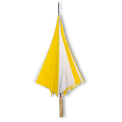 Paraguas con Apertura Manual con Mango de Madera y Estructura de Aluminio