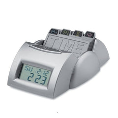 Reloj de Plástico con Tarjetas de Alarma 2 en 1