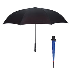 Paraguas Invertido Manual de Doble Cubierta de Tela Pongee 48
