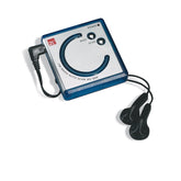 Radio Portátil FM Cuadrado de Plástico con Audífonos 2 en 1