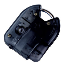 Llavero de Seguridad Tipo Candado de Metal y Plástico con Luz 2 en 1