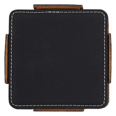 Set de Portavasos de Curpiel de PU 4 Piezas