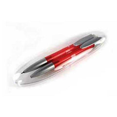 Set de Bolígrafo y Lapicero de Plástico con Estuche