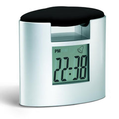 Reloj Digital de Plástico con Termómetro, Alarma y Fecha 4 en 1