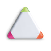 Marcatextos de ABS en Forma Triangular de 3 Colores