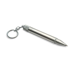 Bolígrafo de Metal con Puntero Láser y Llavero 3 en 1