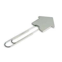 Clip de Metal con Adorno de Casa