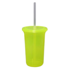 Vaso 12 onzas Tapa y Popote