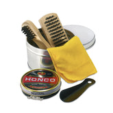 Kit de Limpieza para Zapatos en Estuche de Hojalata