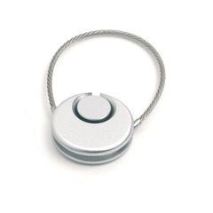 Llavero Redondo de Aluminio con Cable