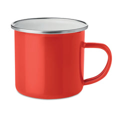 Taza Vintage de Metal 350 ml.