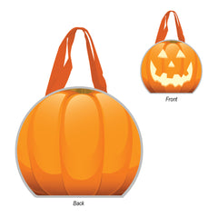 Bolsa de Mano Non-Woven con Calabaza de Halloween Reflejante