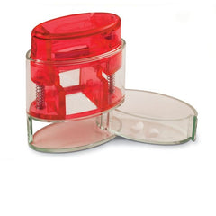 Cortador de Pastillas de Plástico con Charola de Seguridad