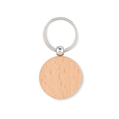 Llavero Redondo de Madera