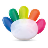 Marcatextos en Forma de Mano con 5 Colores