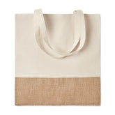 Bolsa de Mano para Compras de Algodón y Yute