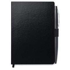 Libreta A6 con Tapa de Cartón y Bolígrafo de Metal 2 en 1