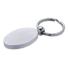 Llavero Ovalado de Aluminio Anodizado