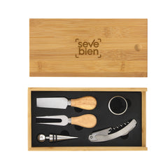 Set de vino y Tabla para quesos WINCHESTER