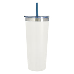 Vaso Térmico Colma de Acero Inoxidable con Tapa y Popote 24 Oz.