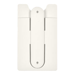 Tarjetero para Teléfono de Silicón con Soporte 2 en 1