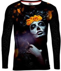 PLAYERA MANGA LARGA DIA DE MUERTOS