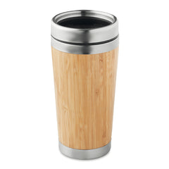 Termo Rodeodrive de Acero Inoxidable con Tapa de Bambú y PP 400 ml
