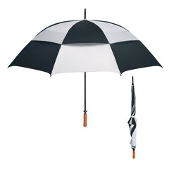 Paraguas de Apertura Manual con Ventilas a Prueba de Viento de Nylon 68