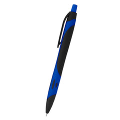 Bolígrafo con Acabado de Goma de Dos Colores para Escritura Elegante