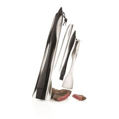 Set de BBQ de 3 Piezas de Acero Inoxidable y Silicón